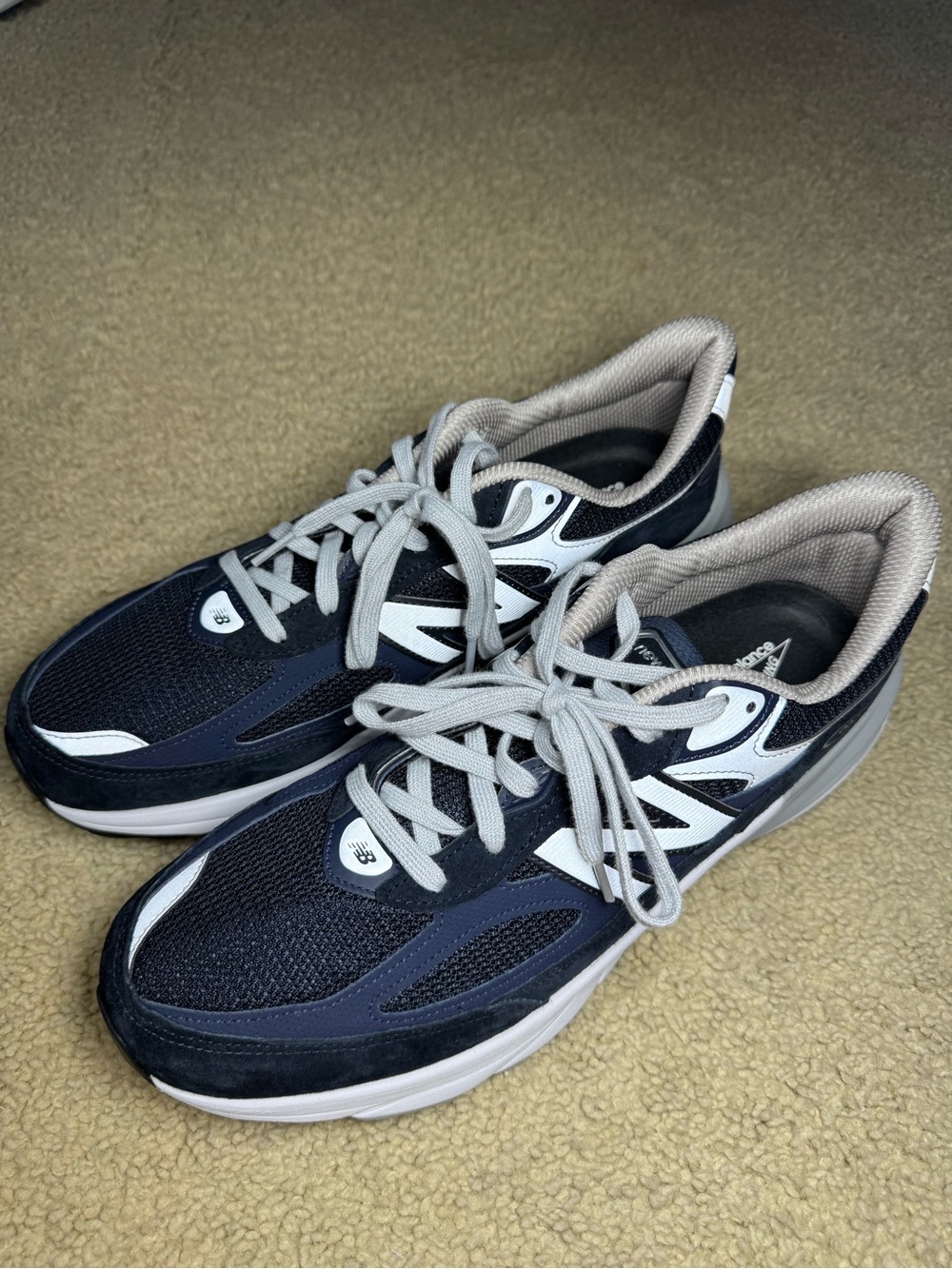 New Balance Men's Made in USA 990 V6 Running Shoes Size 12